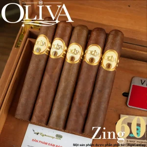 Xì gà Oliva Serie O Double Toro gói 5 điếu chính hãng trên nền trắng