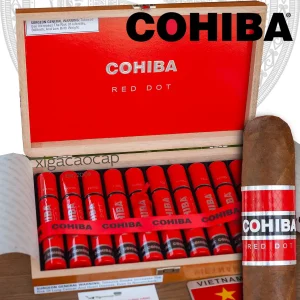Xi ga Cohiba Red Dot Toro Tubos hop 10 dieu chinh hang