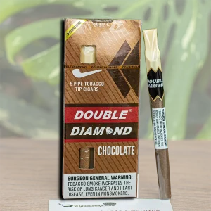 Xi ga sua mini Double Diamond Chocolate goi 5 dieu dau nhua chinh hang