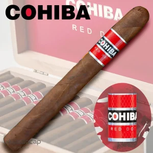 Cigar Cohiba Red Dot Churchill lẻ 1 điếu chính hãng kích thước 7x49