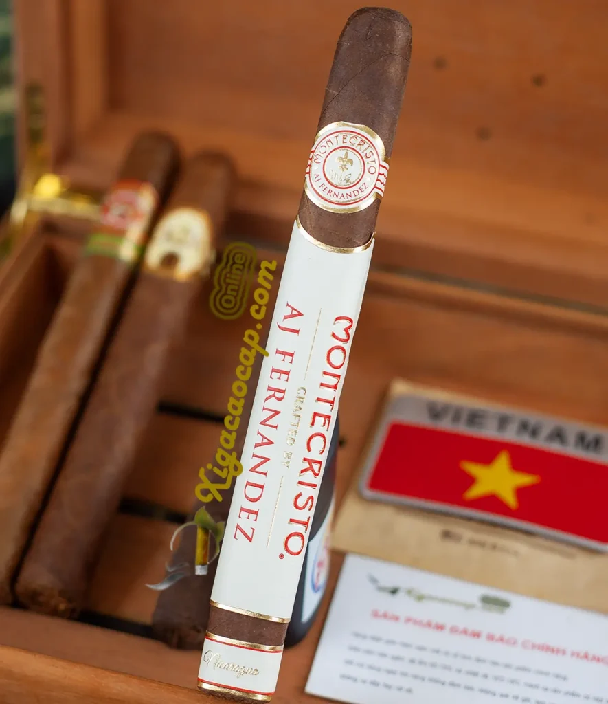 Xì Gà Montecristo Crafted by AJ Fernandez Churchill Siêu Dài