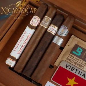 Combo cigar Montecristo hương vị Habanos 4 điếu cao cấp chính hãng