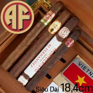 Gói 4 Điếu Xì Gà Siêu Dài 18,4cm Chính Hãng - Arturo Fuente, Oliva, Montecristo