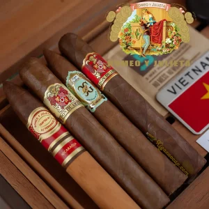 Set 4 điếu xì gà Romeo y Julieta Don Duarte va Casa de Garcia chính hãng