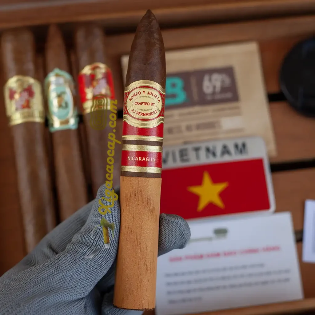 Trải nghiệm điếu xì gà Romeo y Julieta Crafted by AJ Fernandez trên tay