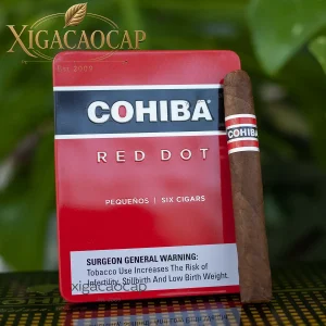 Xì gà Cohiba Red Dot Pequenos hộp thiếc 6 điếu chính hãng