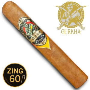 Gurkha Crest XO lẻ 1 điếu chính hãng – xì gà Gordo 6x60 wrapper Connecticut Broadleaf Maduro