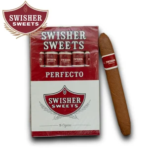 xì gà máy Swisher Sweets Perfecto gồm năm điếu chính hãng nhập khẩu từ Mỹ.