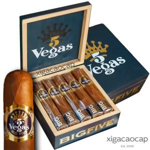 Xì Gà 5 Vegas Big Five – Hộp Gỗ 10 Điếu | Chính Hãng